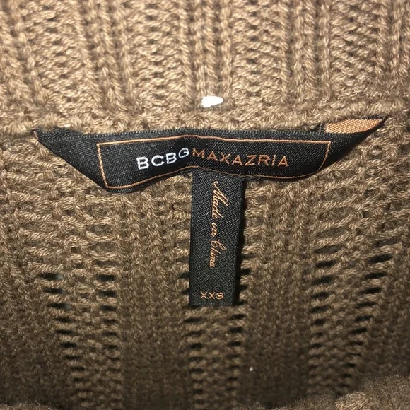 ⚡️donating soon⚡️Brown off the shoulder knit top 😍 - Picture 2 of 4